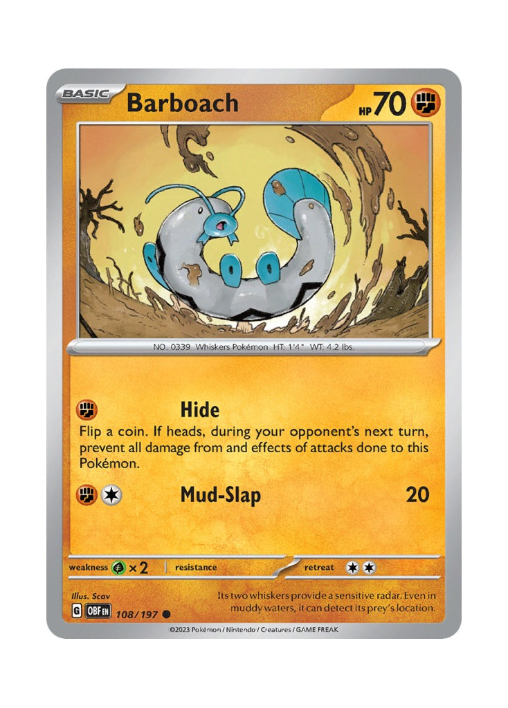 Barboach – Obsidian Flames (108)