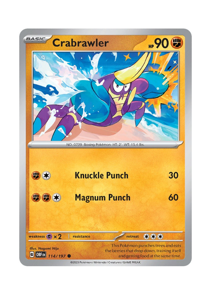 Crabrawler – Obsidian Flames (114)