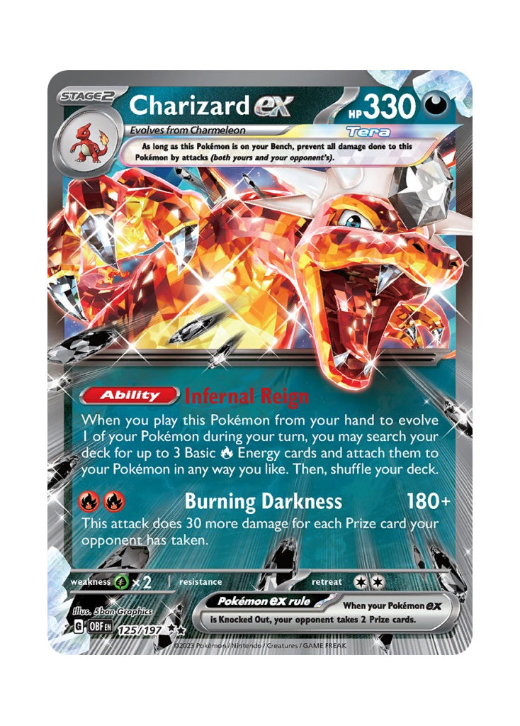 Charizard ex – Obsidian Flames (125)