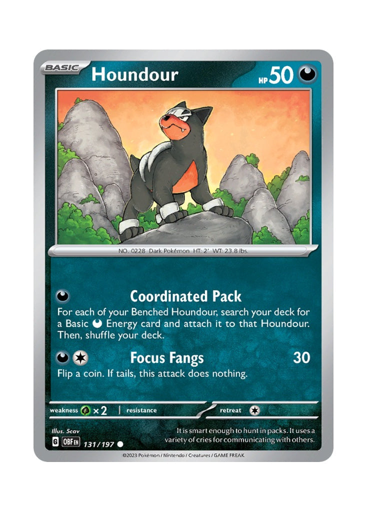 Houndour – Obsidian Flames (131)