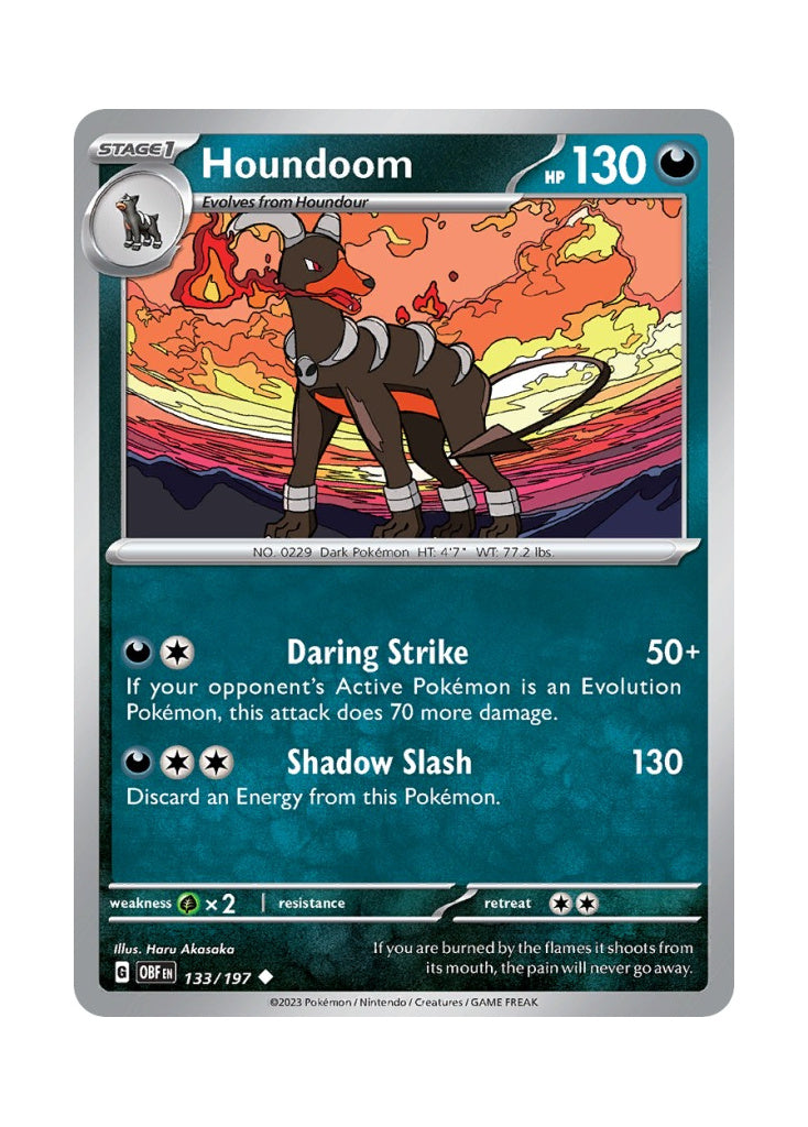 Houndoom – Obsidian Flames (133)