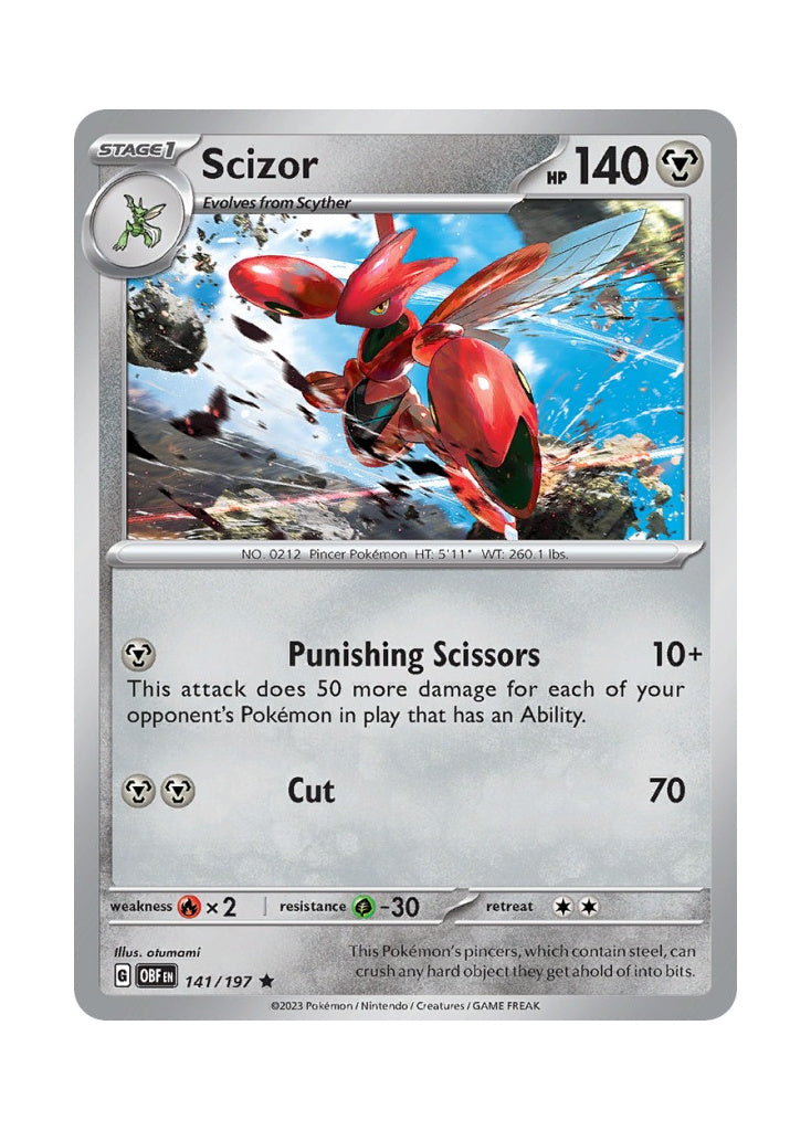 Scizor – Obsidian Flames (141)