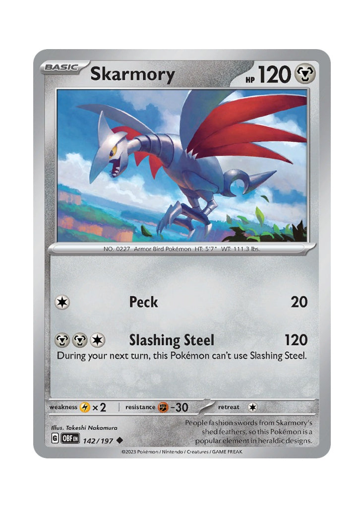 Skarmory – Obsidian Flames (142)