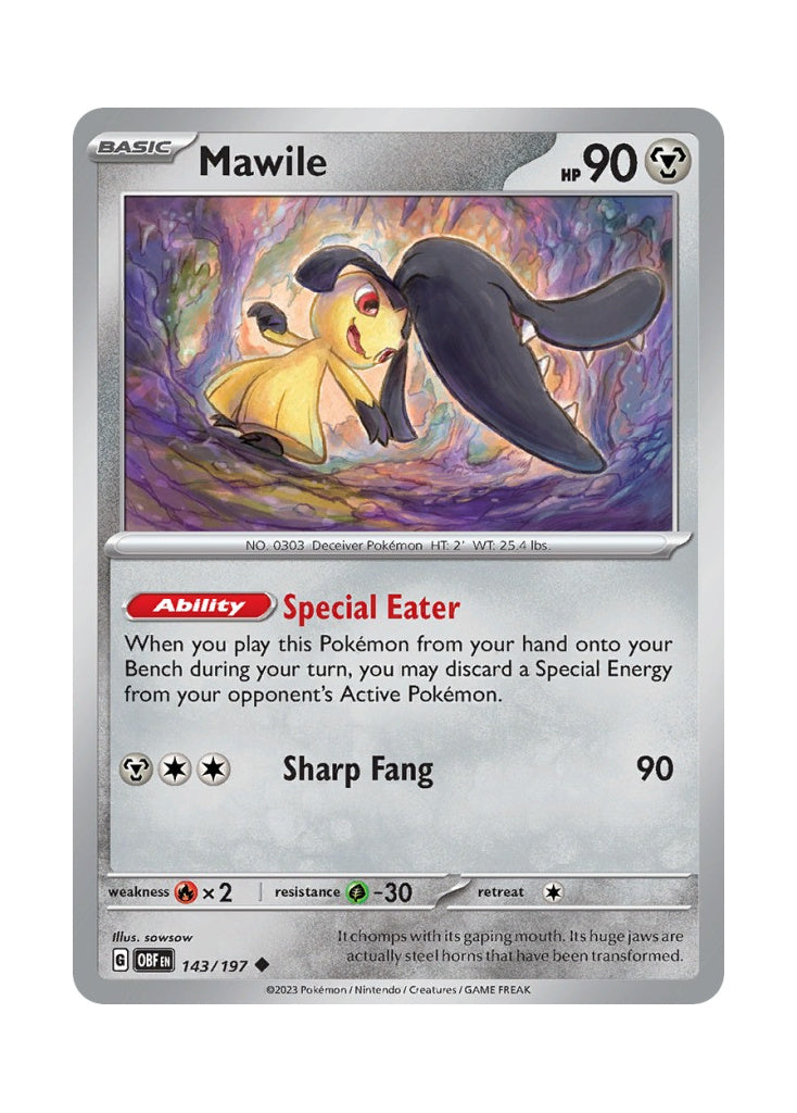 Mawile – Obsidian Flames (143)