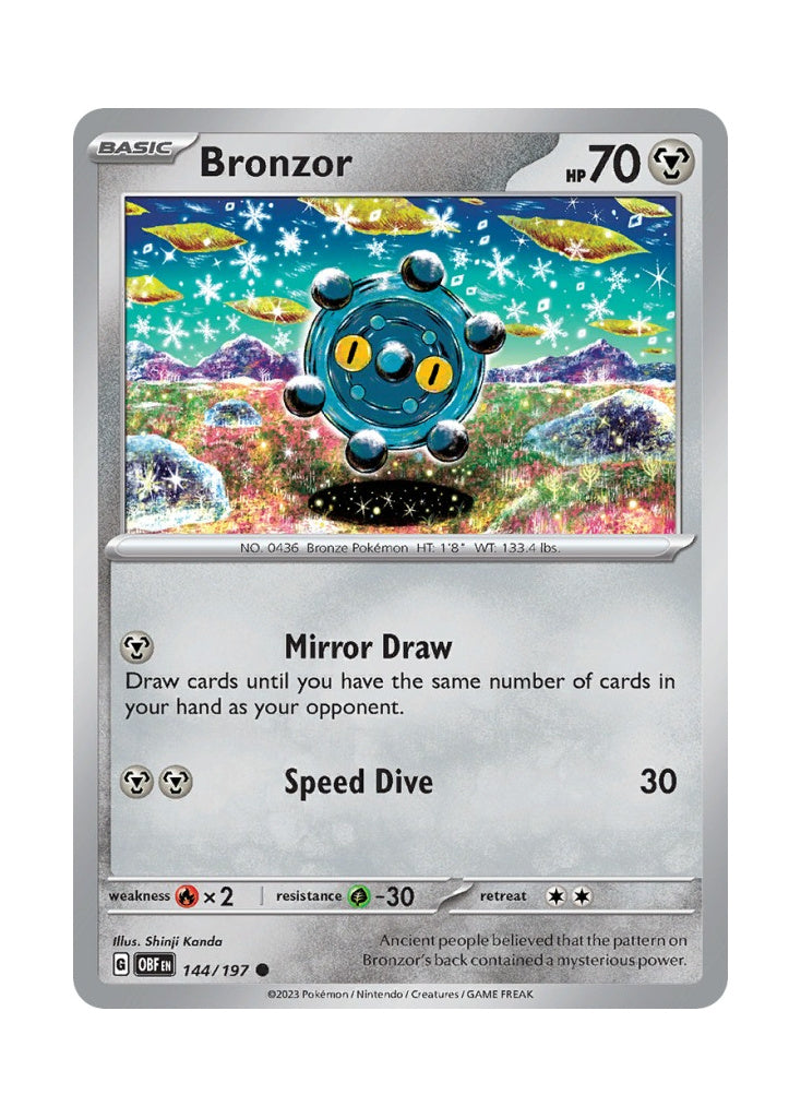 Bronzor – Obsidian Flames (144)