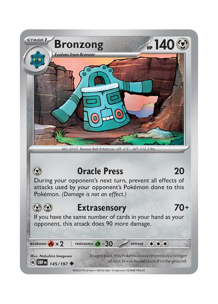 Bronzong – Obsidian Flames (145)