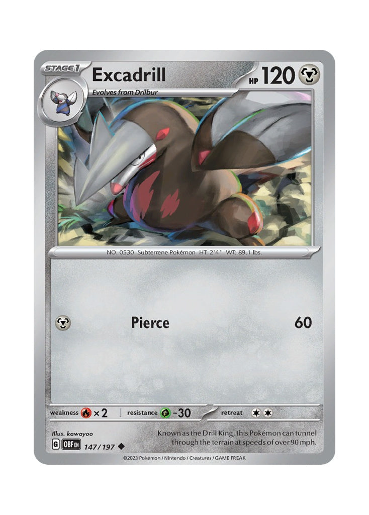 Excadrill – Obsidian Flames (147)
