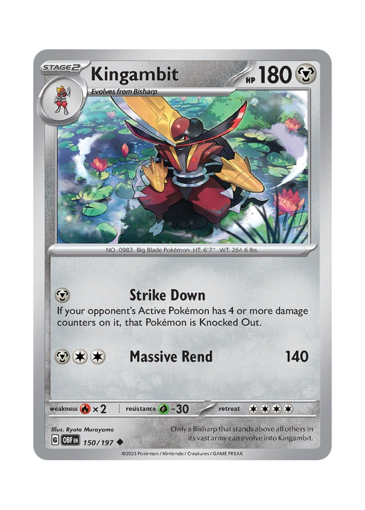 Kingambit – Obsidian Flames (150)