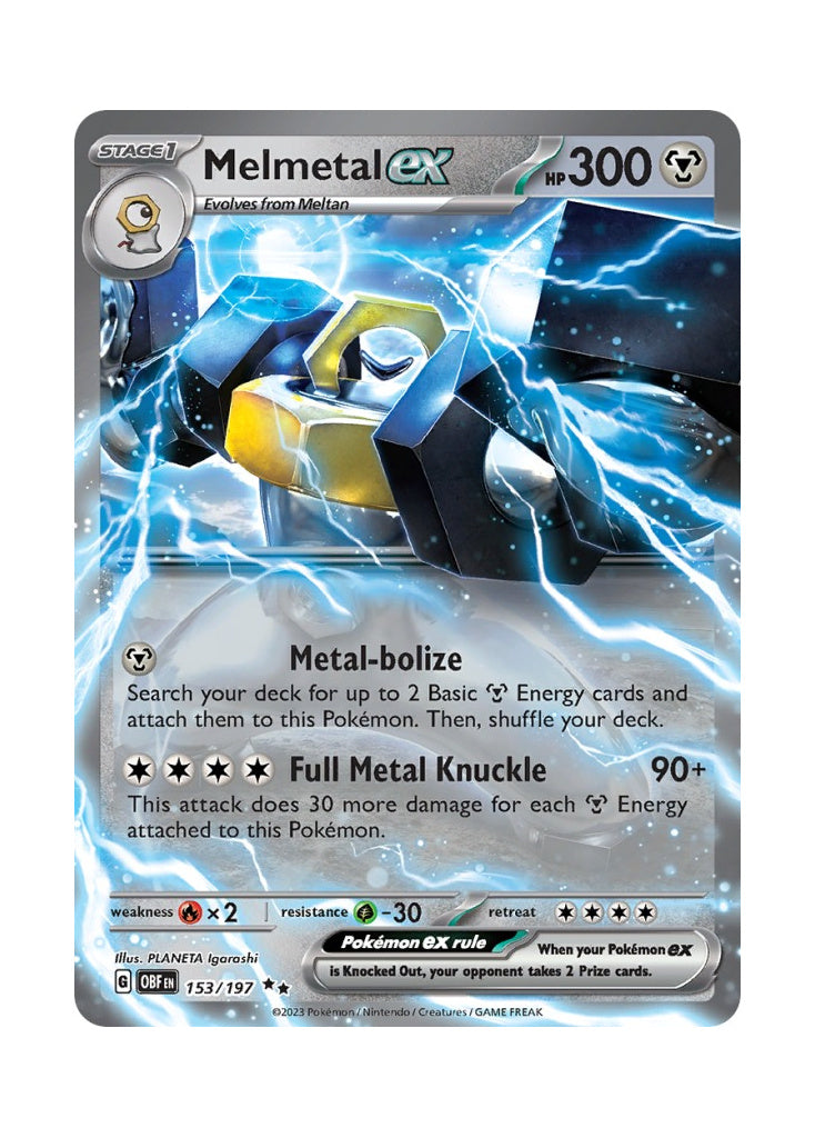 Melmetal ex – Obsidian Flames (153)
