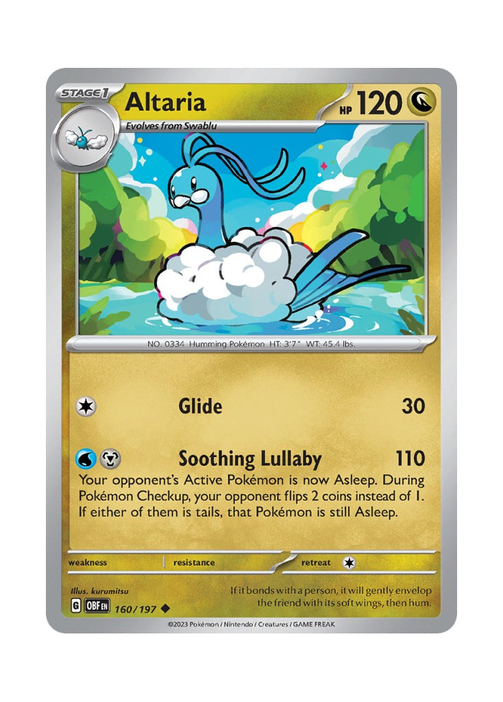 Altaria – Obsidian Flames (160)