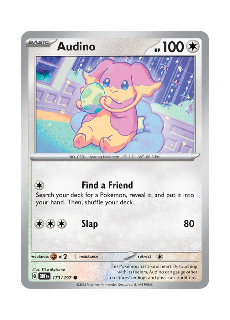 Audino – Obsidian Flames (173)
