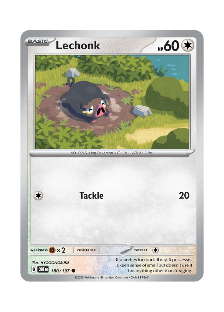 Lechonk – Obsidian Flames (180)