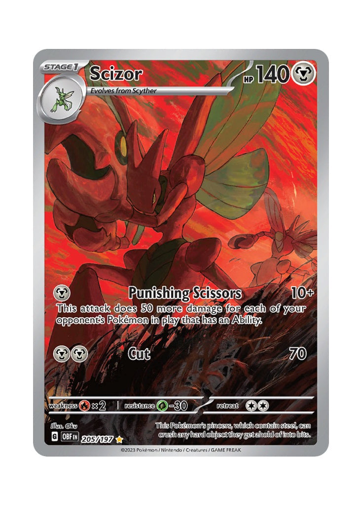 Scizor – Obsidian Flames (205)