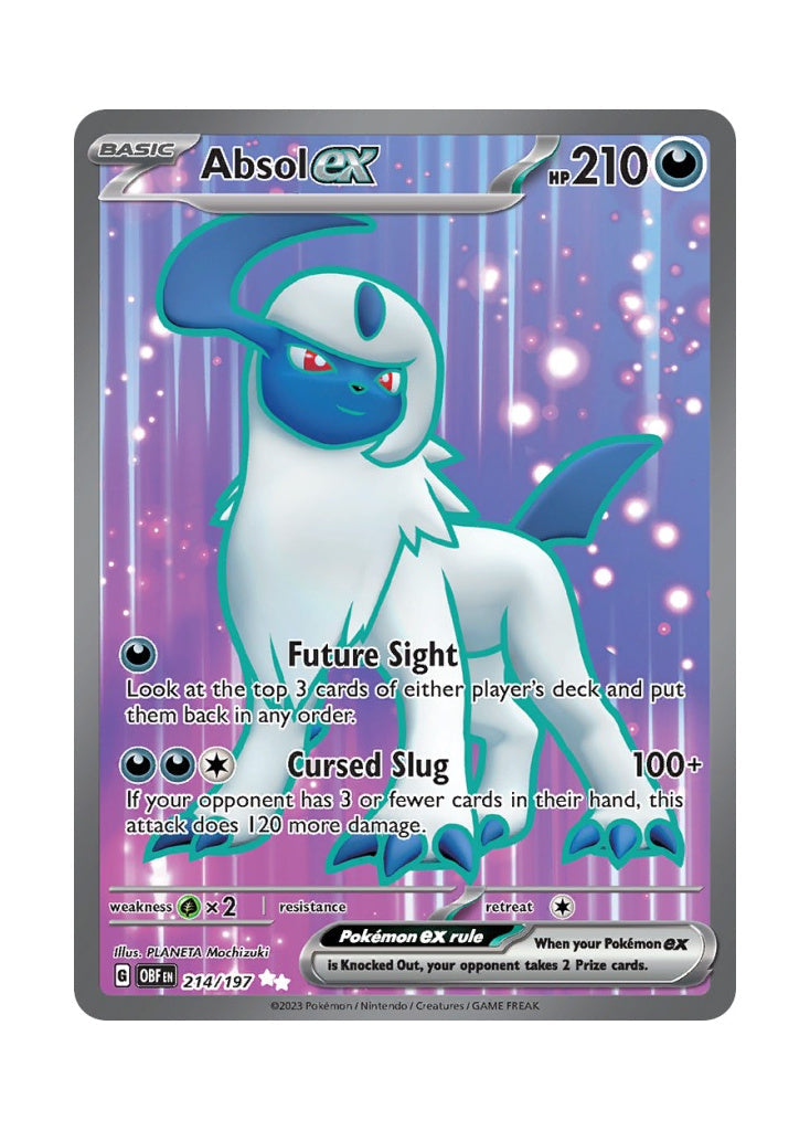 Absol ex – Obsidian Flames (214)