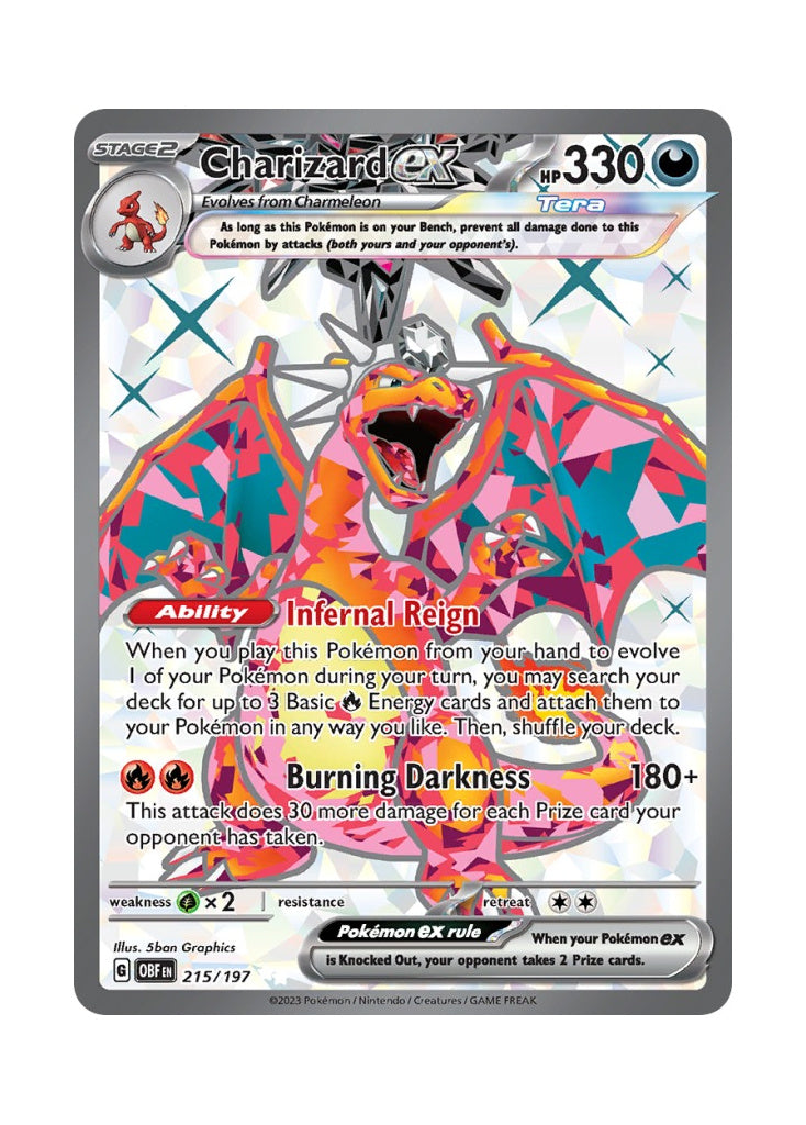 Charizard ex – Obsidian Flames (215)