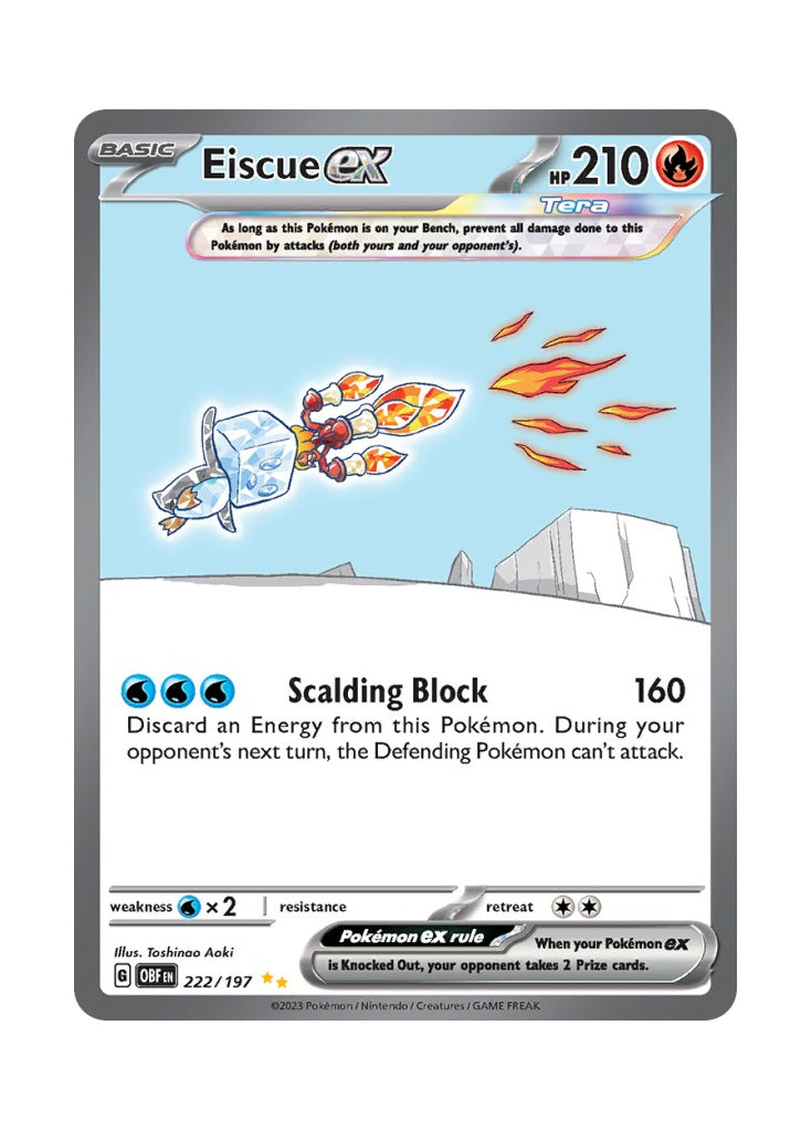 Eiscue ex – Obsidian Flames (222)