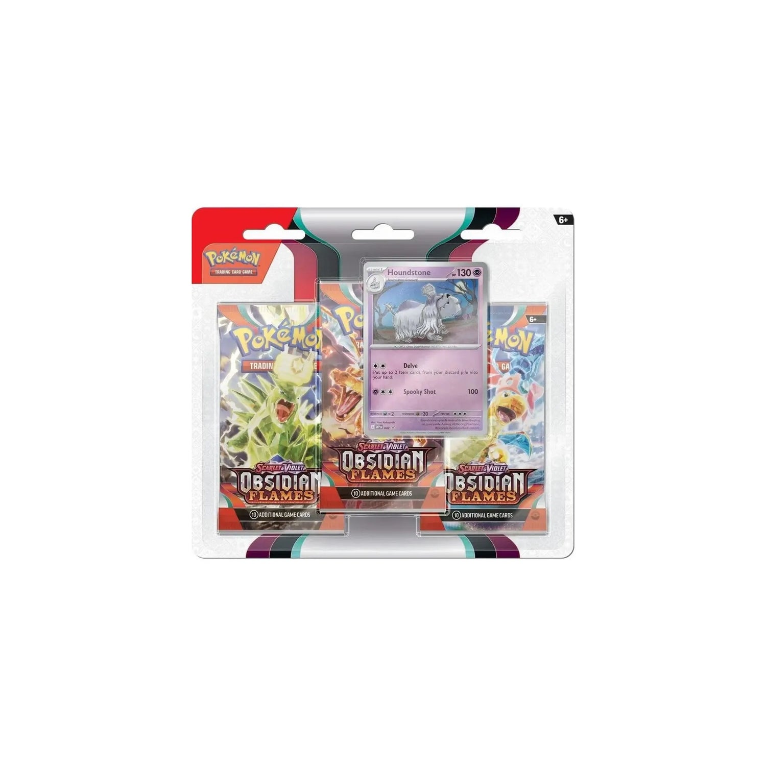 Obsidian Flames 3 Pack Blister (Sealed)