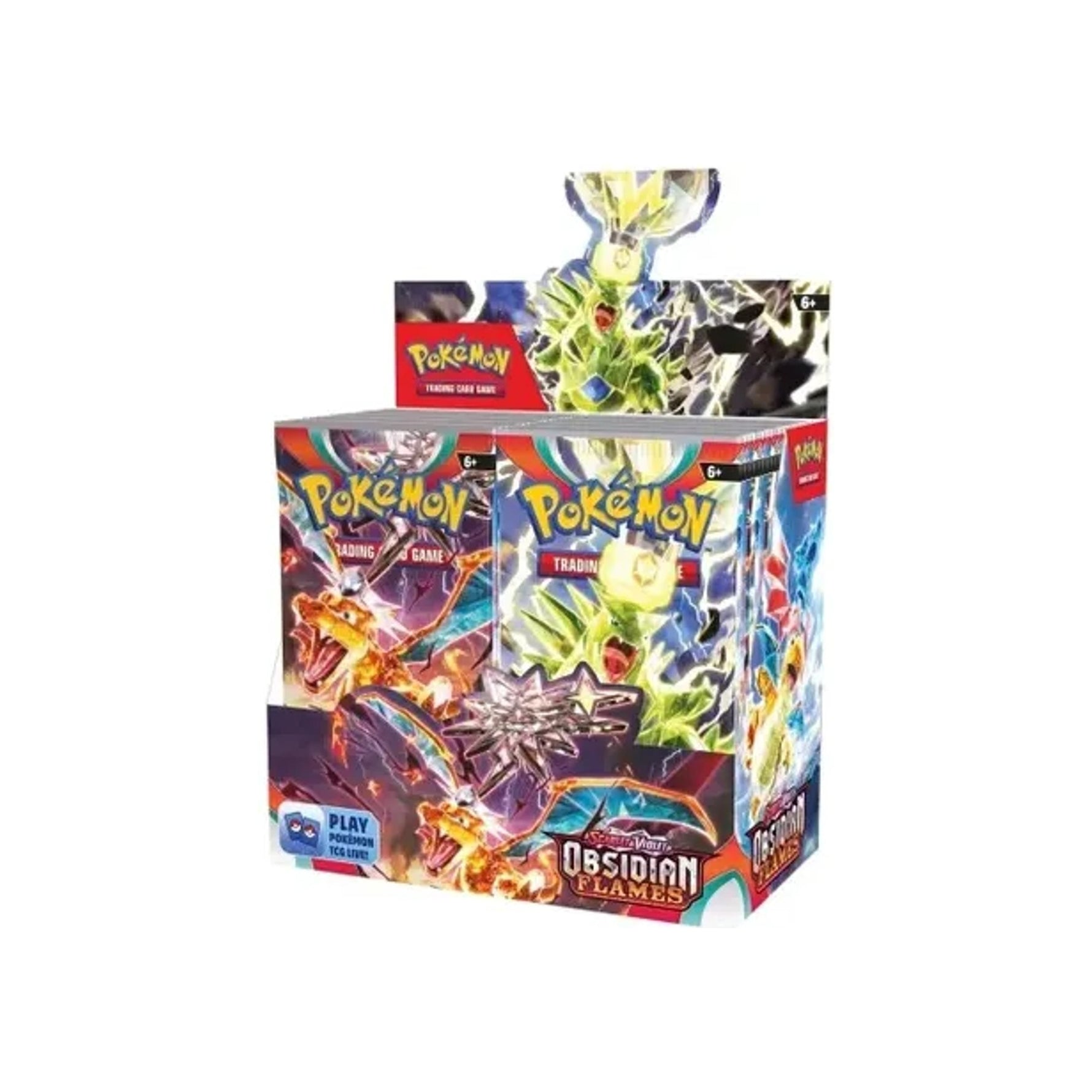 Obsidian Flames Booster Box (Sealed) — English — Cardelle