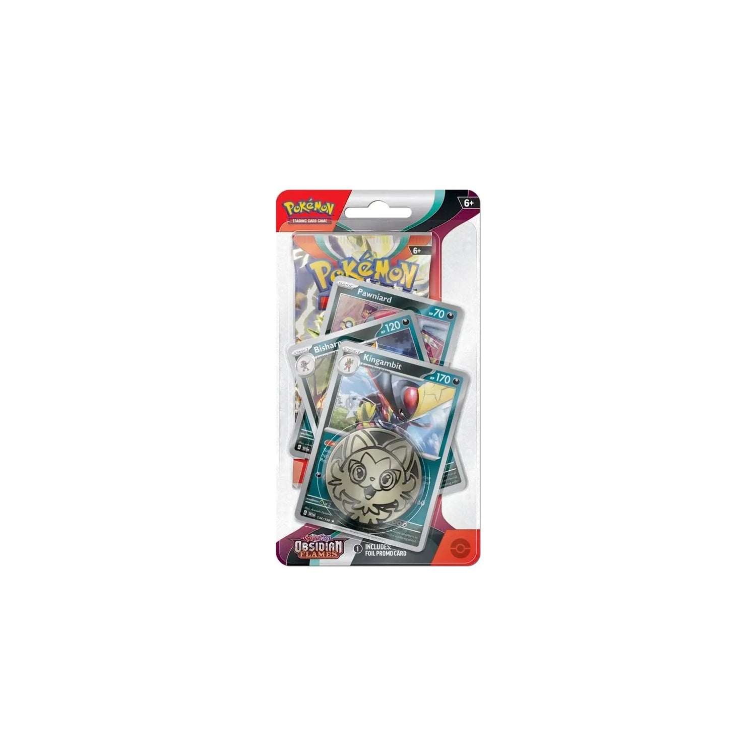 Obsidian Flames Premium Checklane Blister (Sealed)