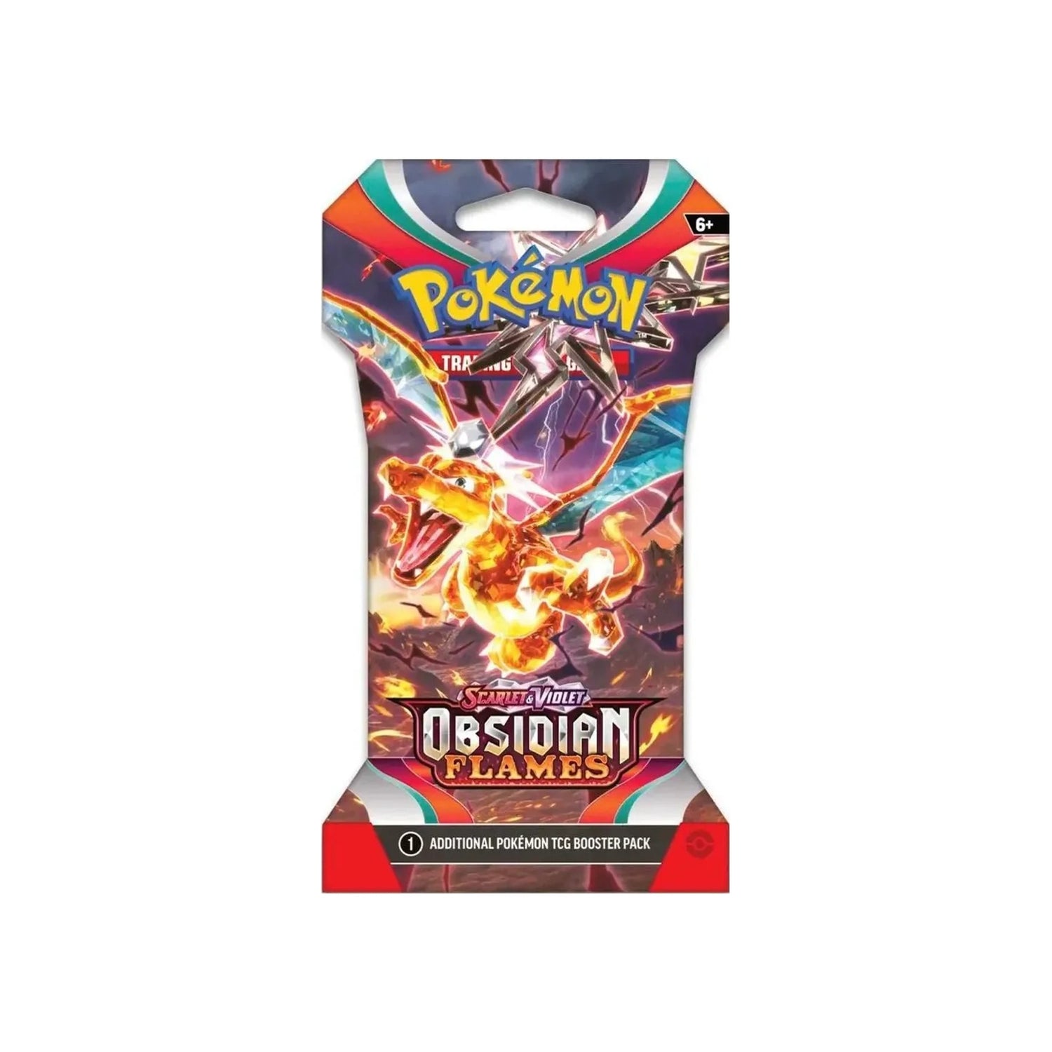 Obsidian Flames Sleeved Booster Pack (Sealed) — English — Cardelle