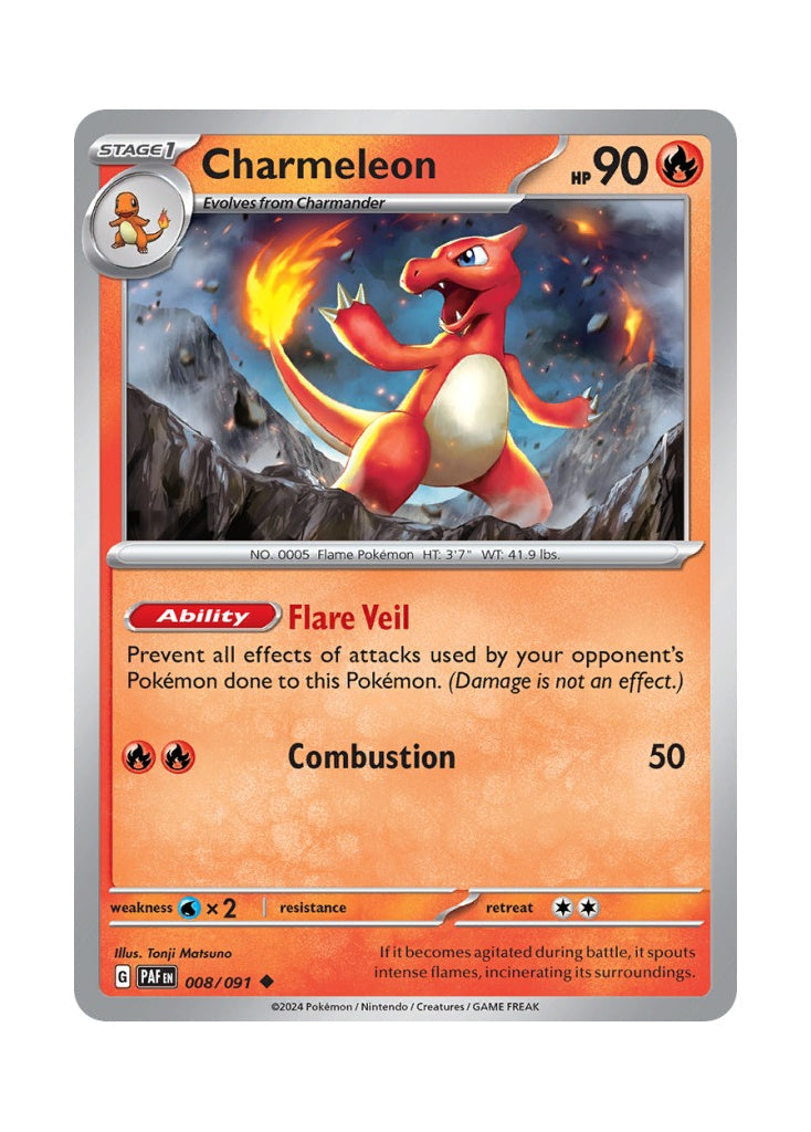 Charmeleon – Paldean Fates (008)