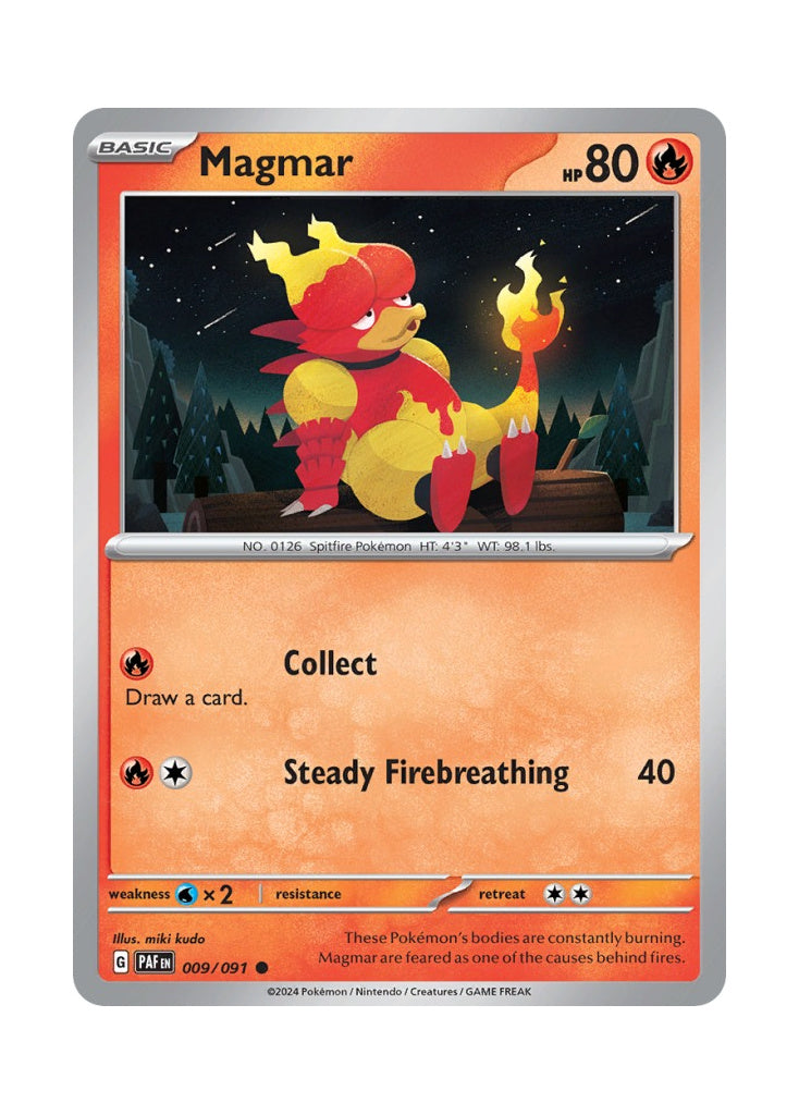 Magmar – Paldean Fates (009)