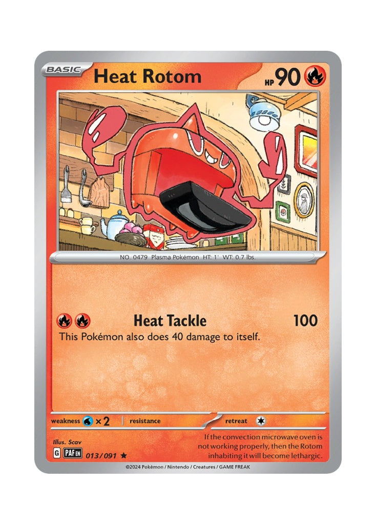 Heat Rotom – Paldean Fates (013)