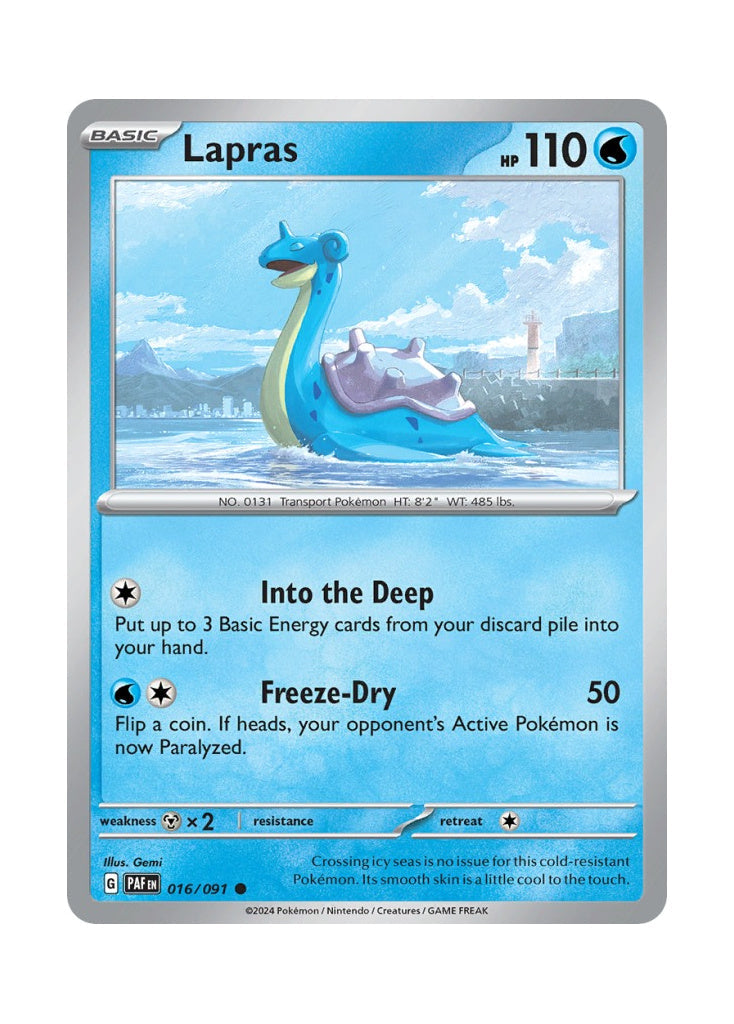 Lapras – Paldean Fates (016)