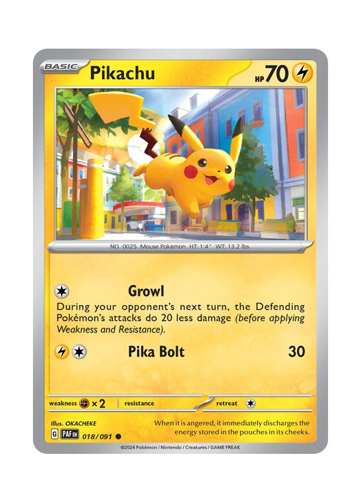 Pikachu – Paldean Fates (018)