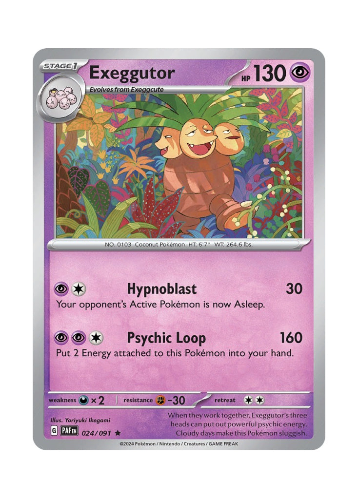 Exeggutor – Paldean Fates (024)