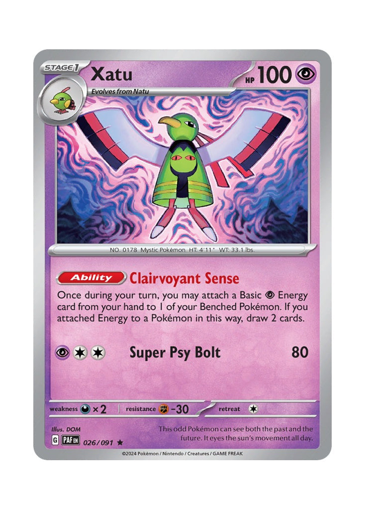 Xatu – Paldean Fates (026)
