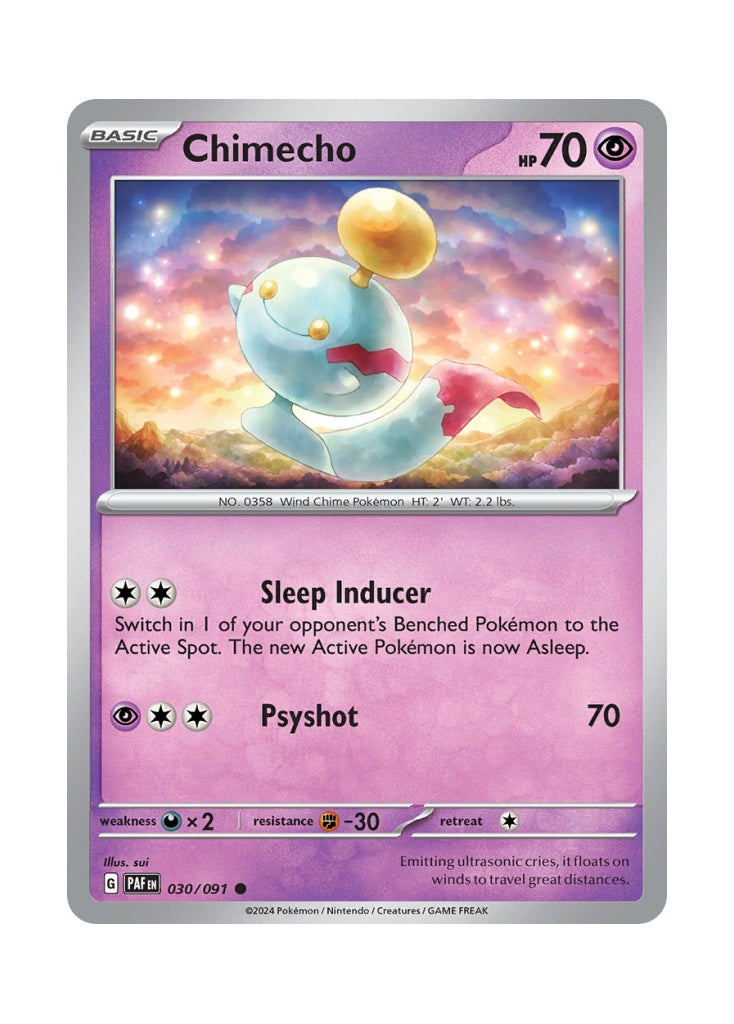 Chimecho – Paldean Fates (030)