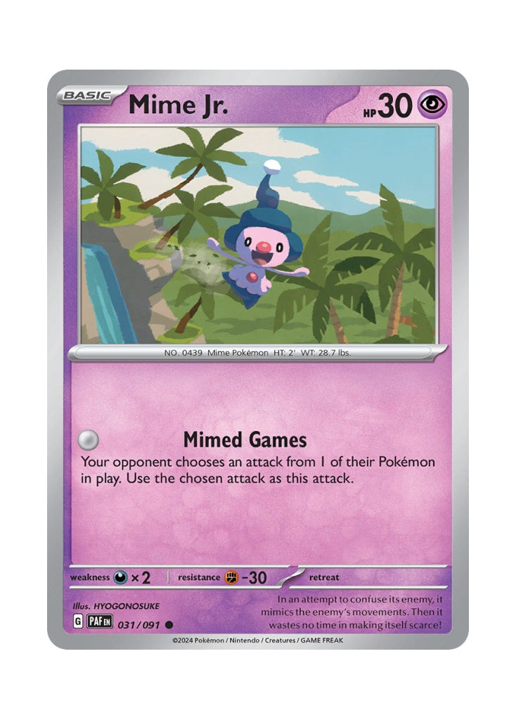 Mime Jr. – Paldean Fates (031)