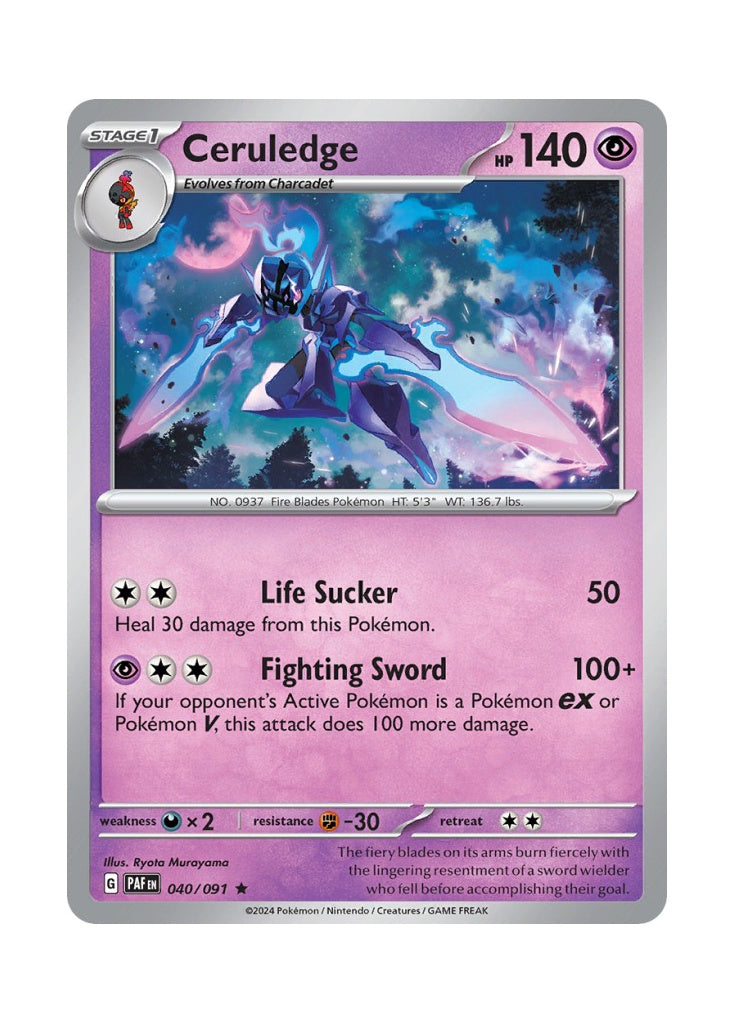 Ceruledge – Paldean Fates (040)