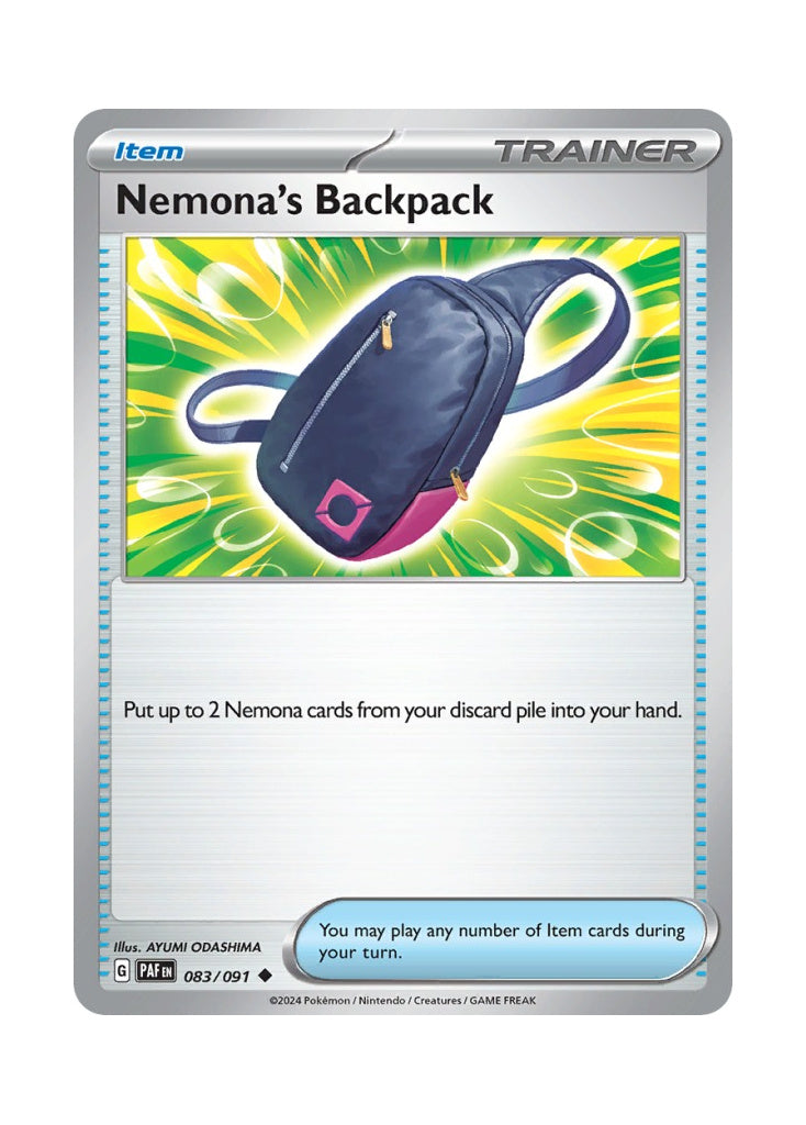 Nemona’s Backpack – Paldean Fates (083)
