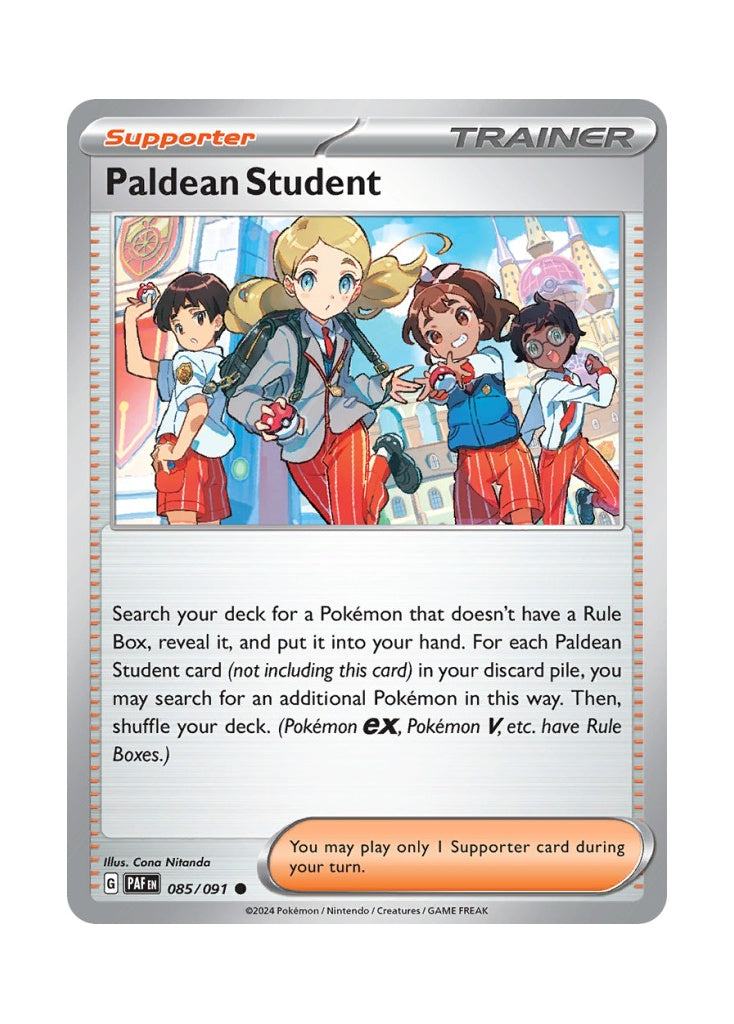 Paldean Student – Paldean Fates (085)