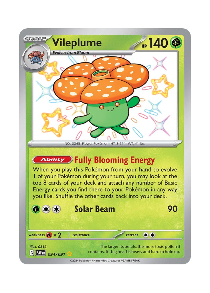 Vileplume – Paldean Fates (094)