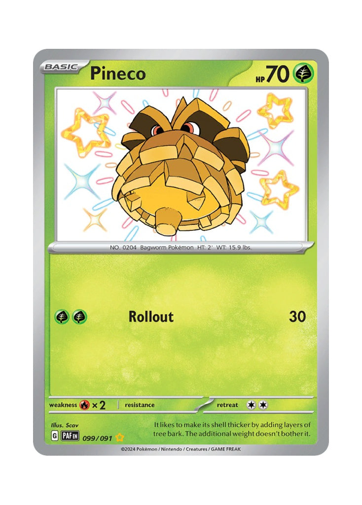 Pineco – Paldean Fates (099)