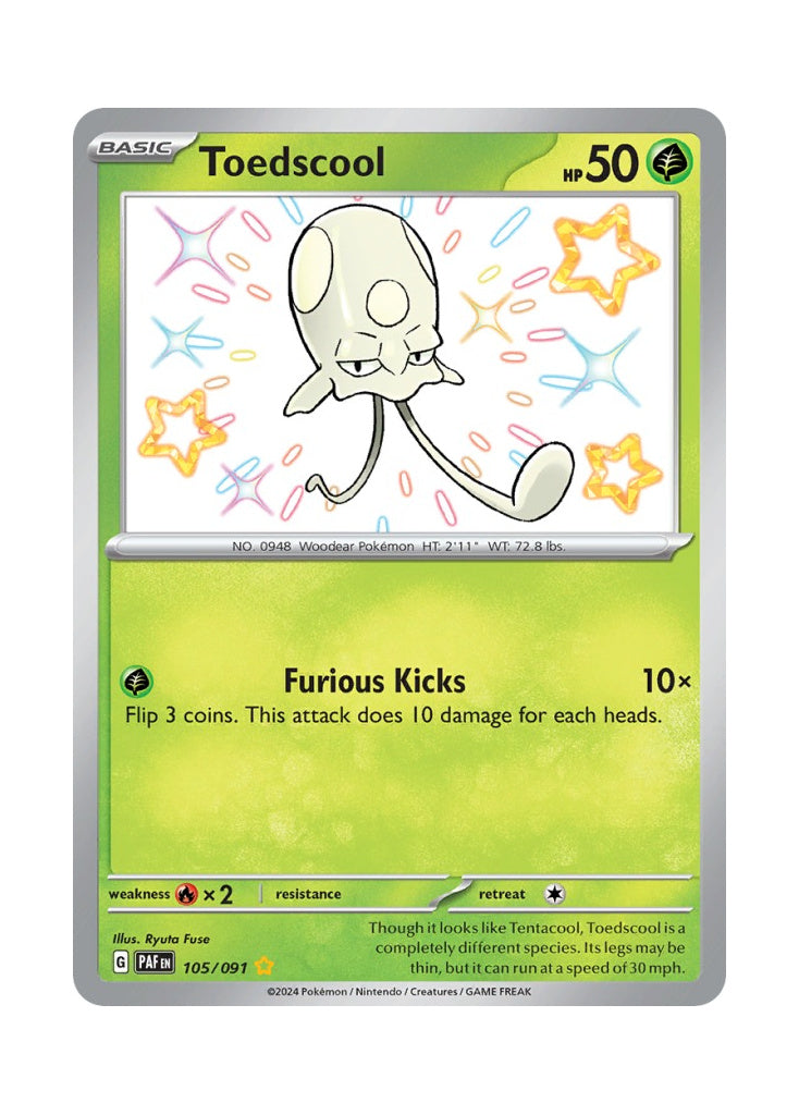 Toedscool – Paldean Fates (105)