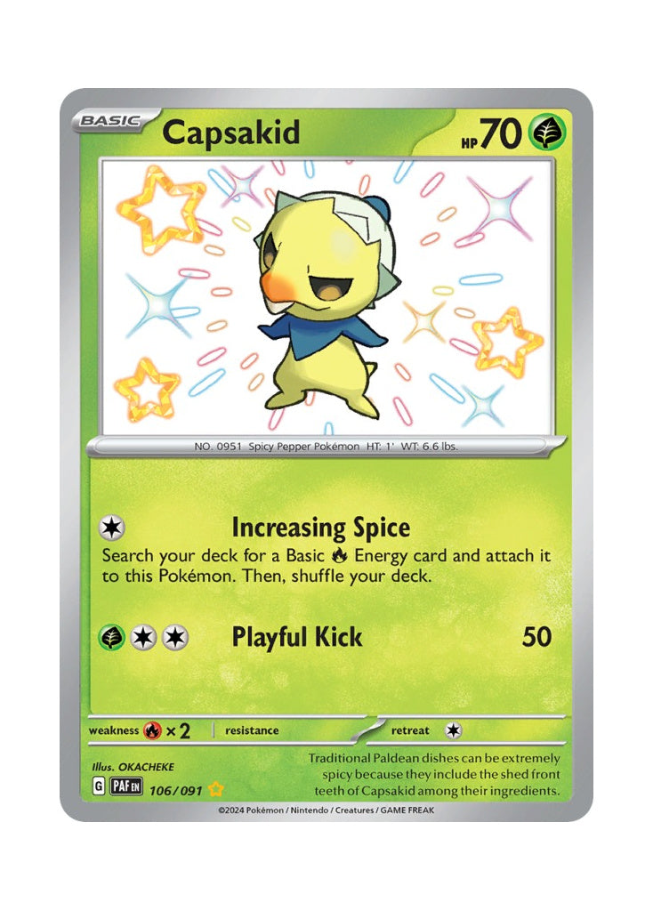 Capsakid – Paldean Fates (106)