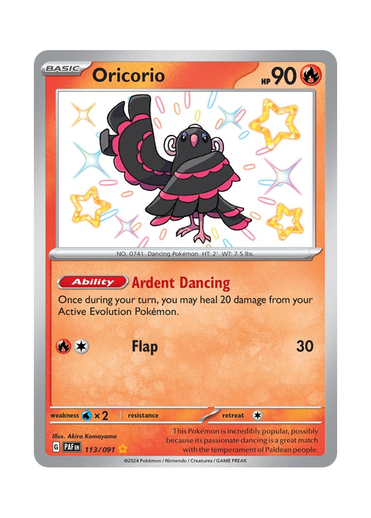 Oricorio – Paldean Fates (113)
