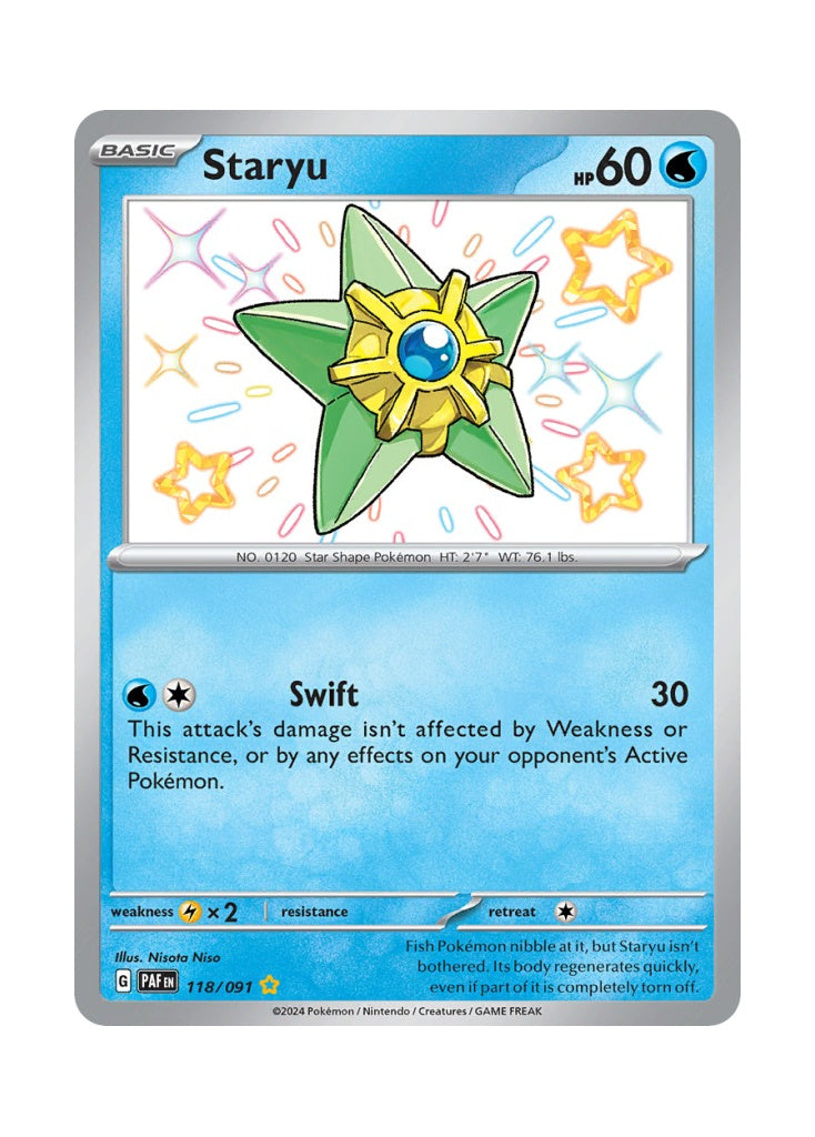 Staryu – Paldean Fates (118)