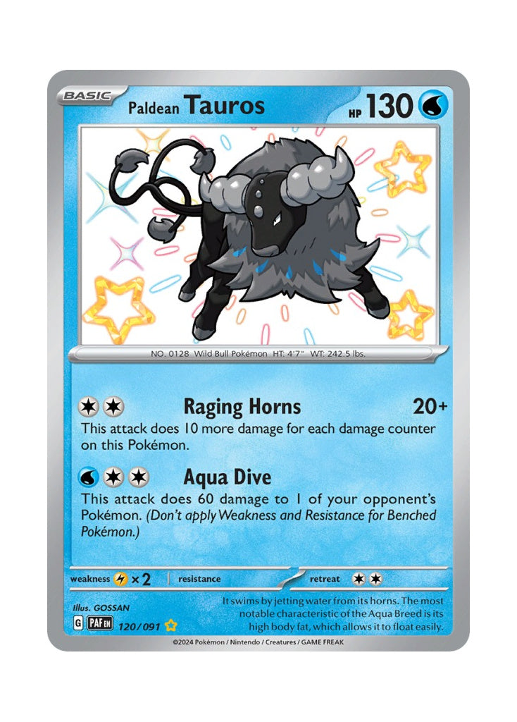 Paldean Tauros – Paldean Fates (120)