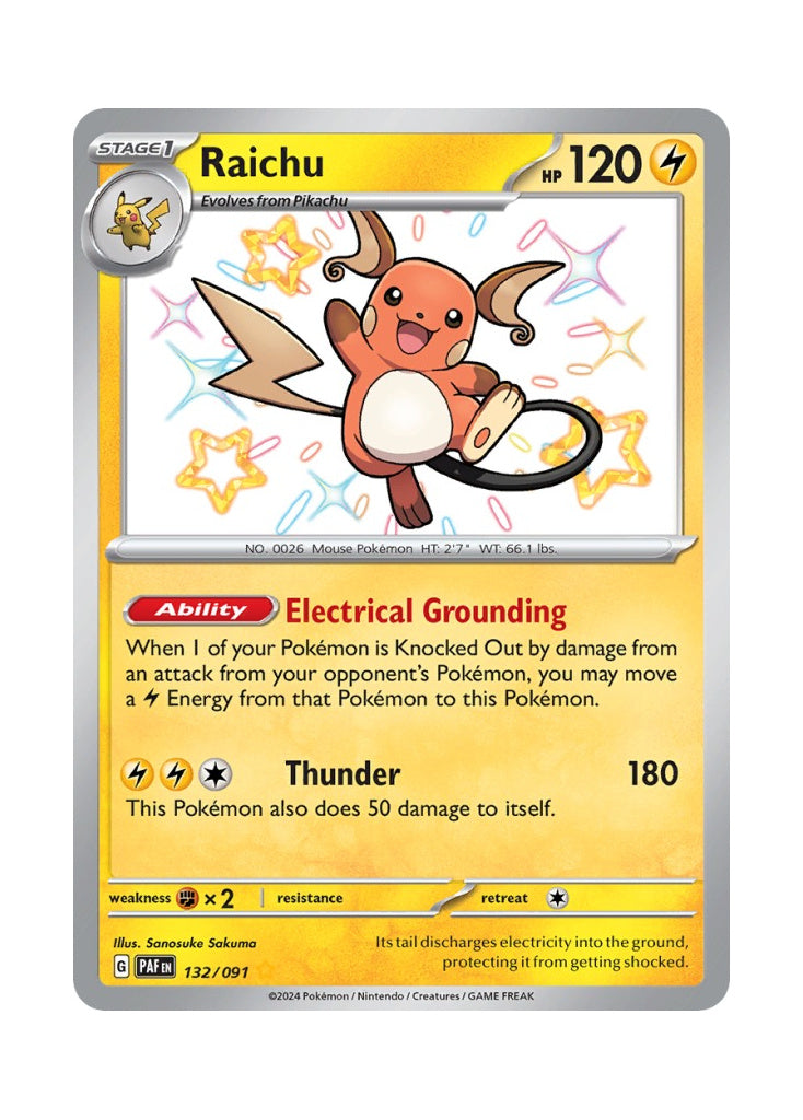 Raichu – Paldean Fates (132)