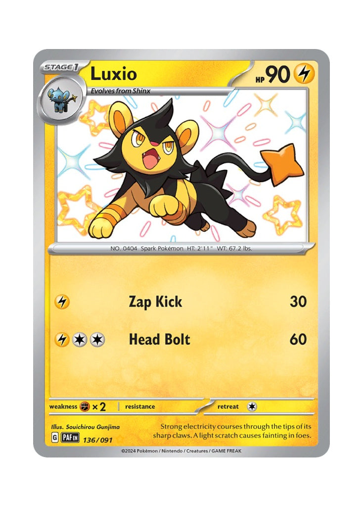 Luxio – Paldean Fates (136)
