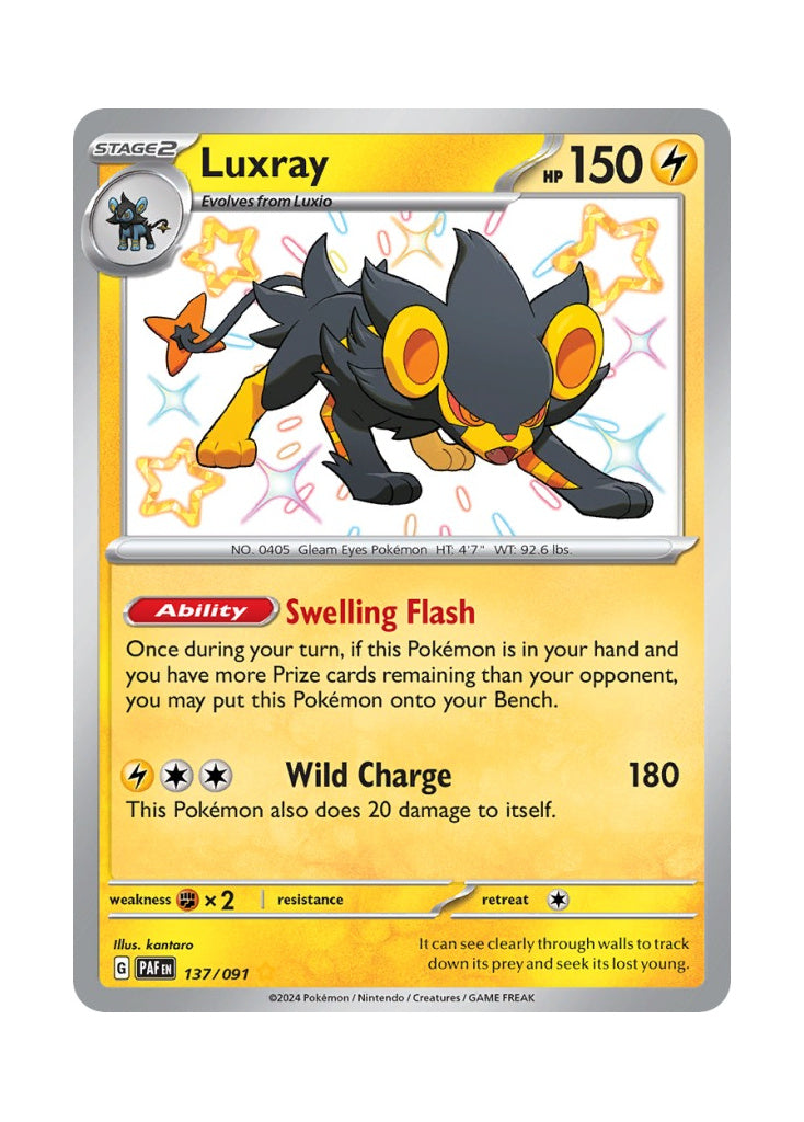 Luxray – Paldean Fates (137)