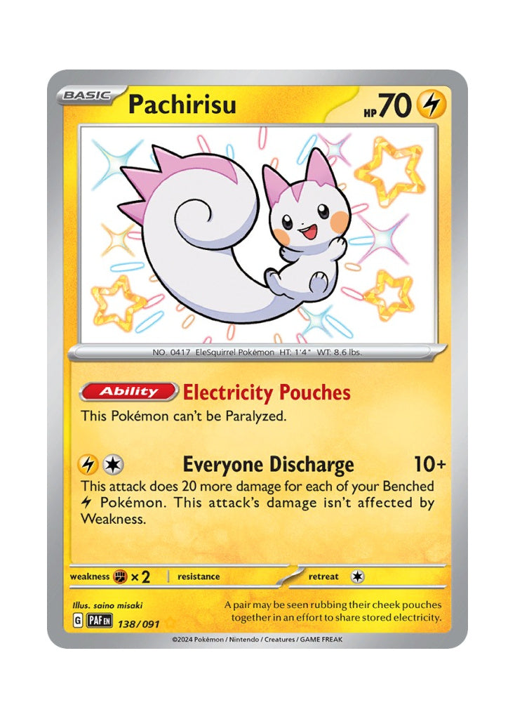 Pachirisu – Paldean Fates (138)