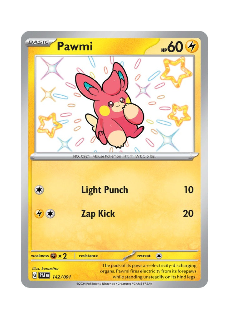 Pawmi – Paldean Fates (142)