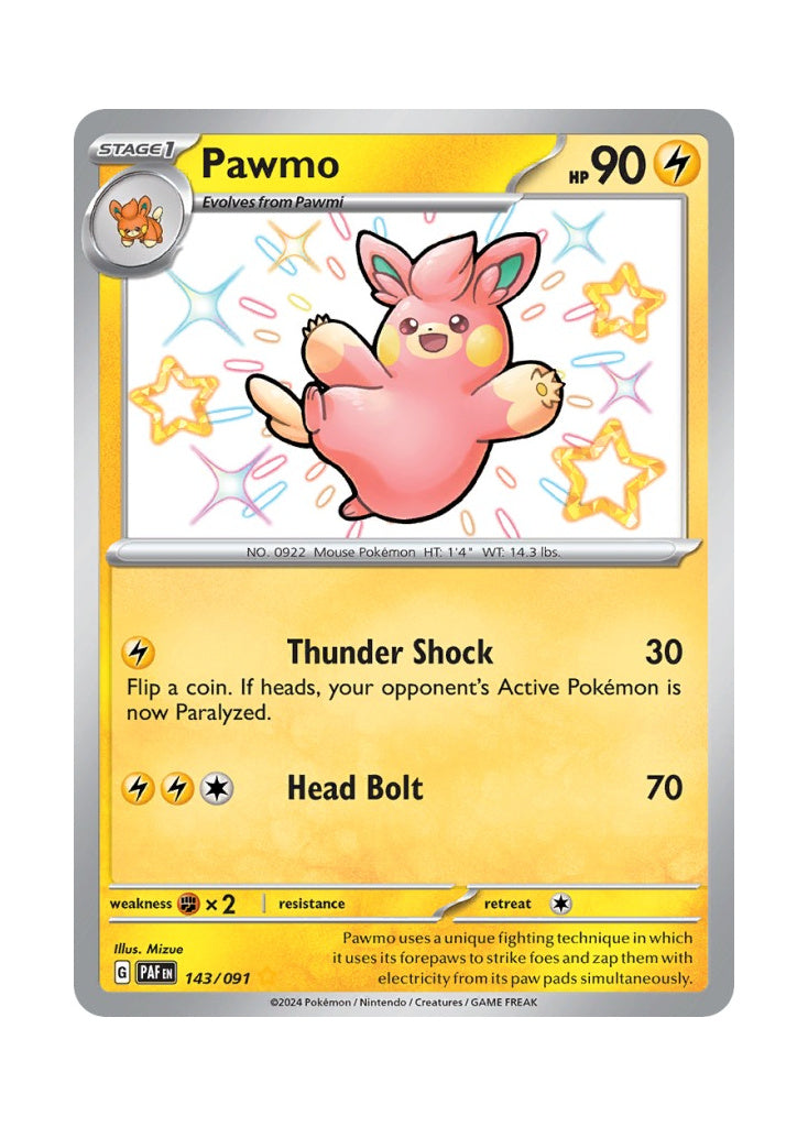 Pawmo – Paldean Fates (143)