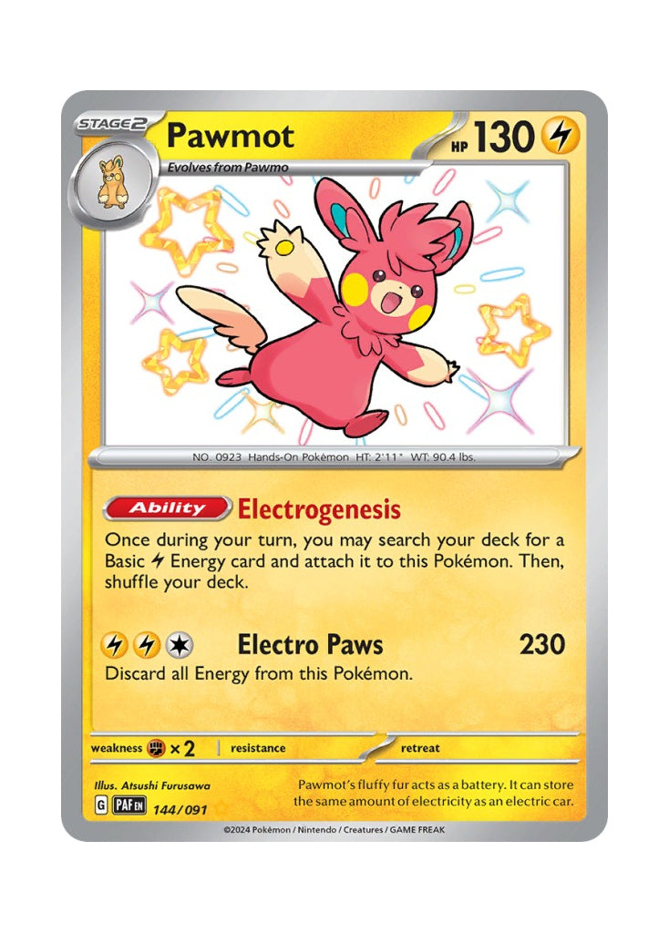Pawmot – Paldean Fates (144)